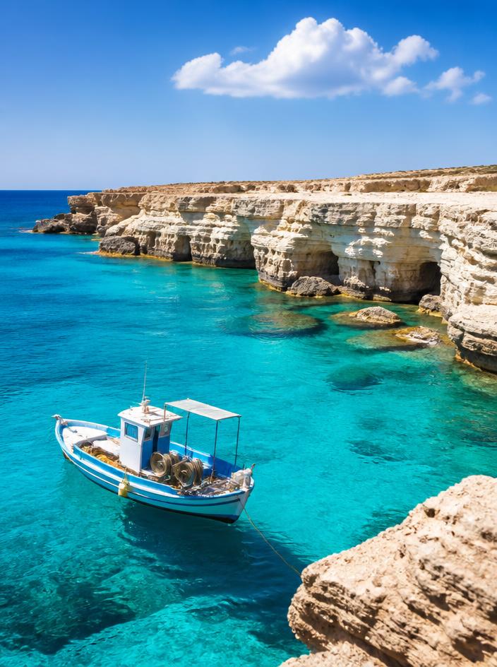 Scenic view of Cyprus